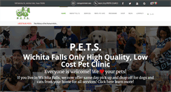 Desktop Screenshot of petslowcostspayandneuter.org